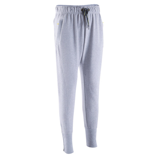 Team Slim-Fit Fitness Print Bottoms - Mid Mottled Grey