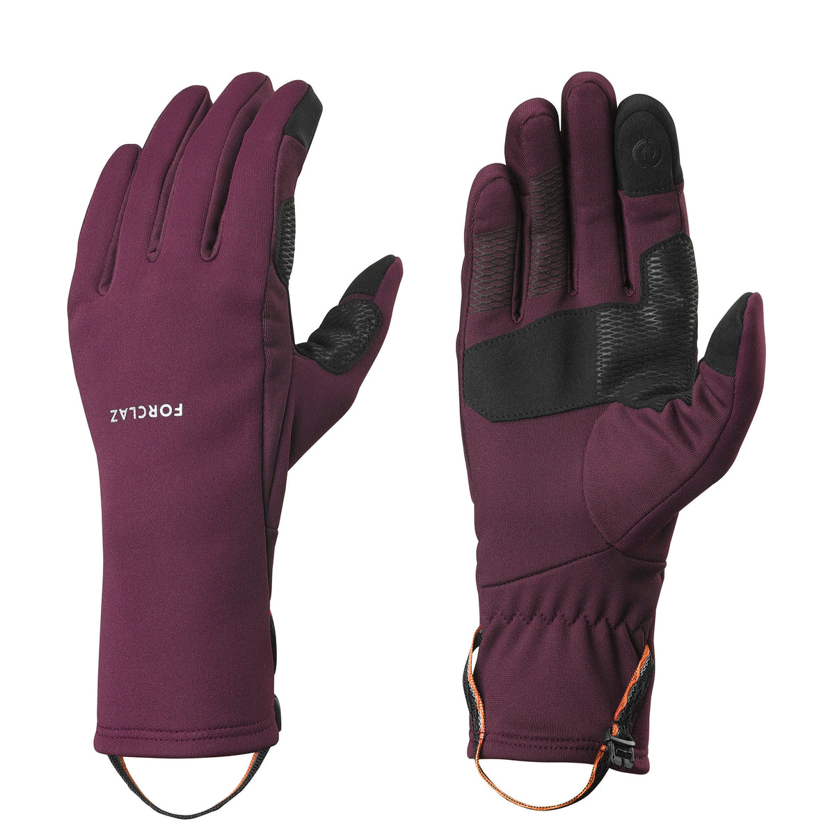 GLOVE MT 500 STRETCH BORDEAUX