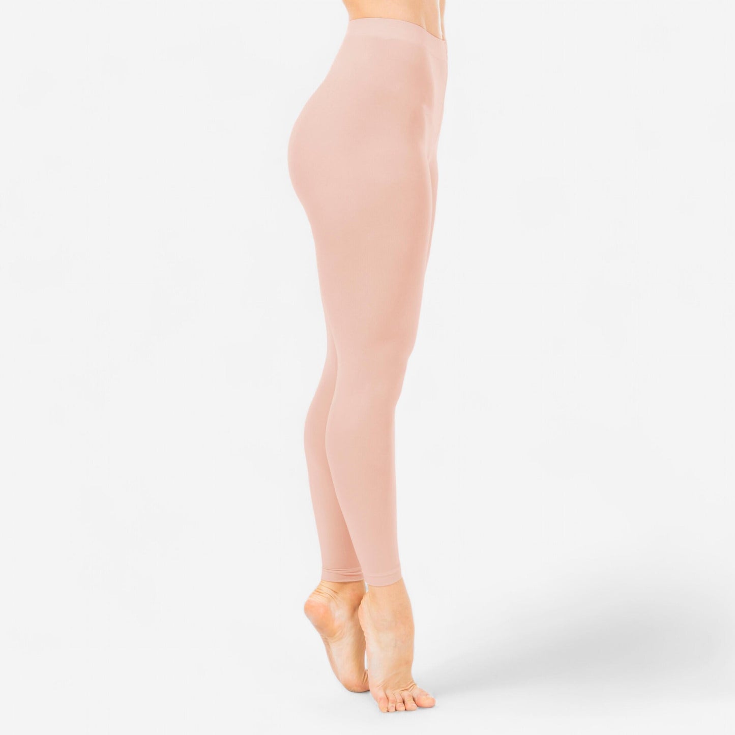Women's Footless Ballet Tights - Pink