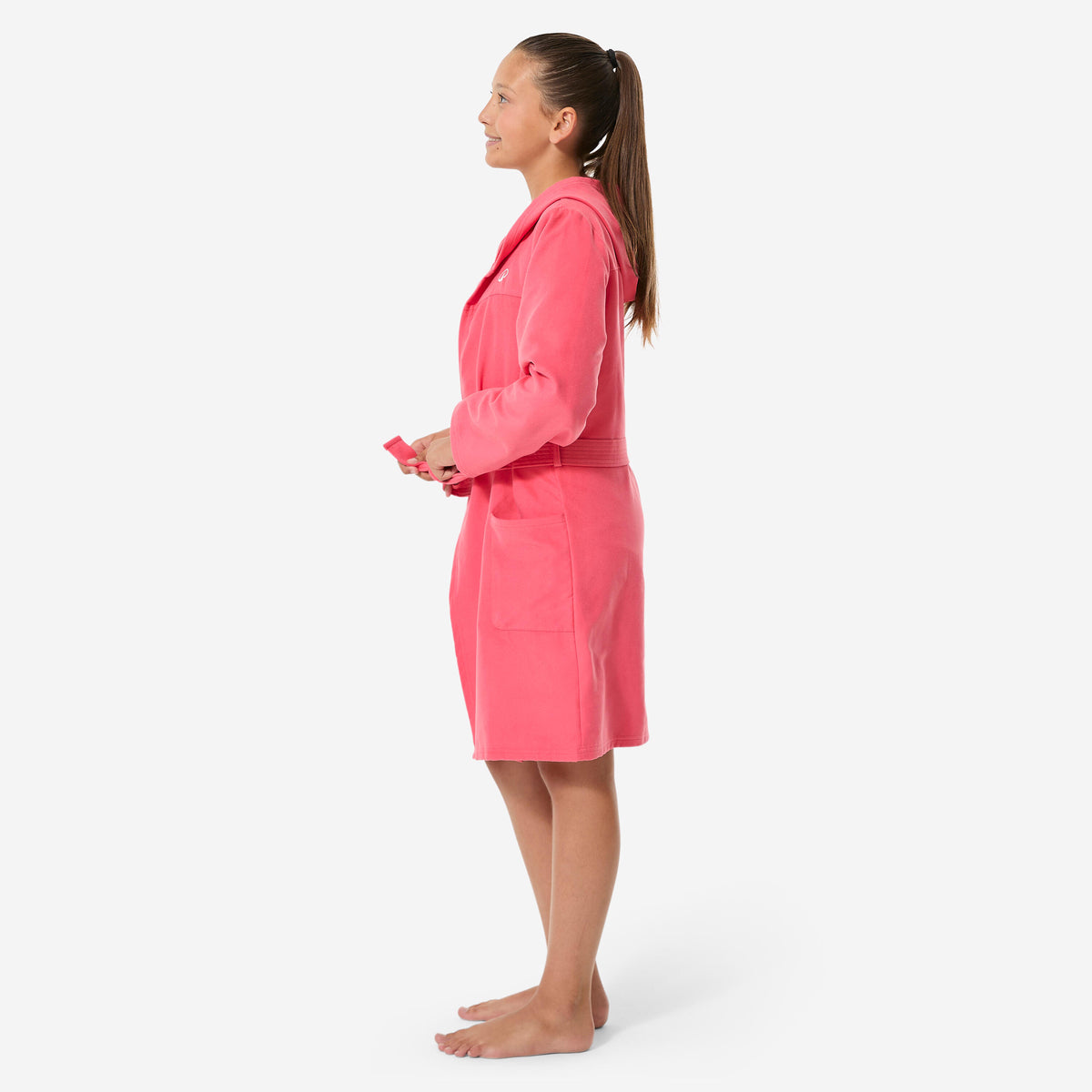 BATHROBE 500 MF JR PINK