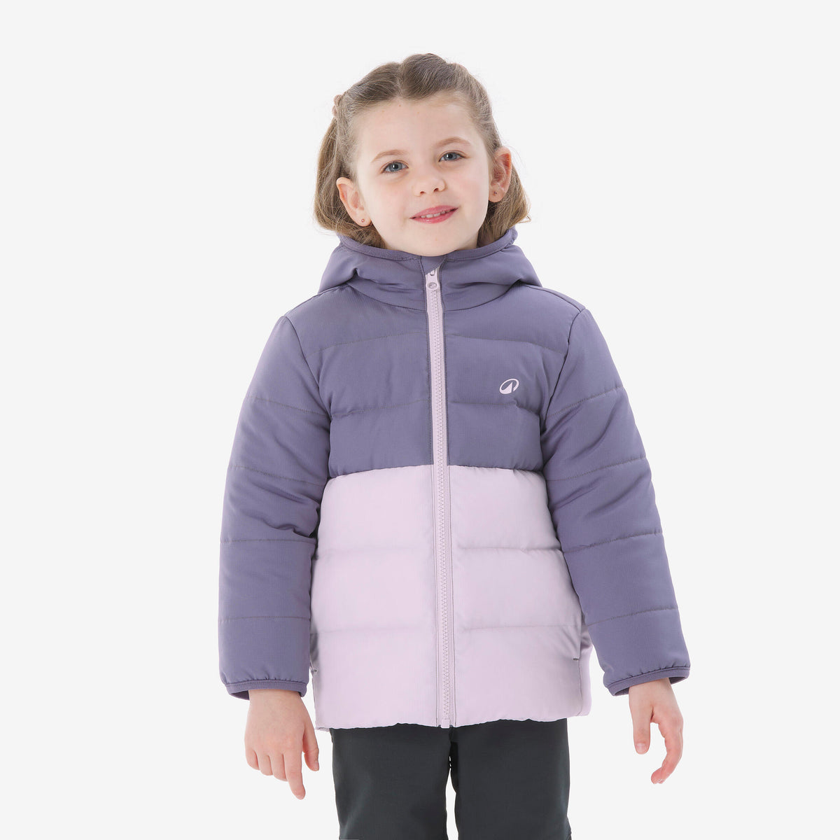 PAD JKT NH500 KID PURPLE