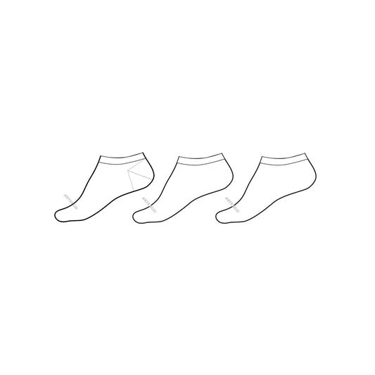 RS 100 LOW WHITE JR X3