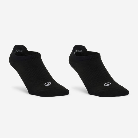 Women's Invisible Socks Twin-Pack - Black