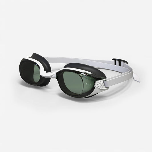 BFIT corrective swimming goggles - Smoked lenses - Single size - Black