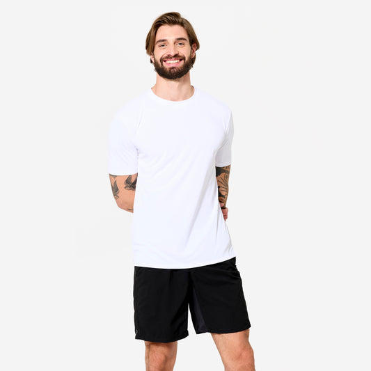 Men's Fitness Stretch T-Shirt - White