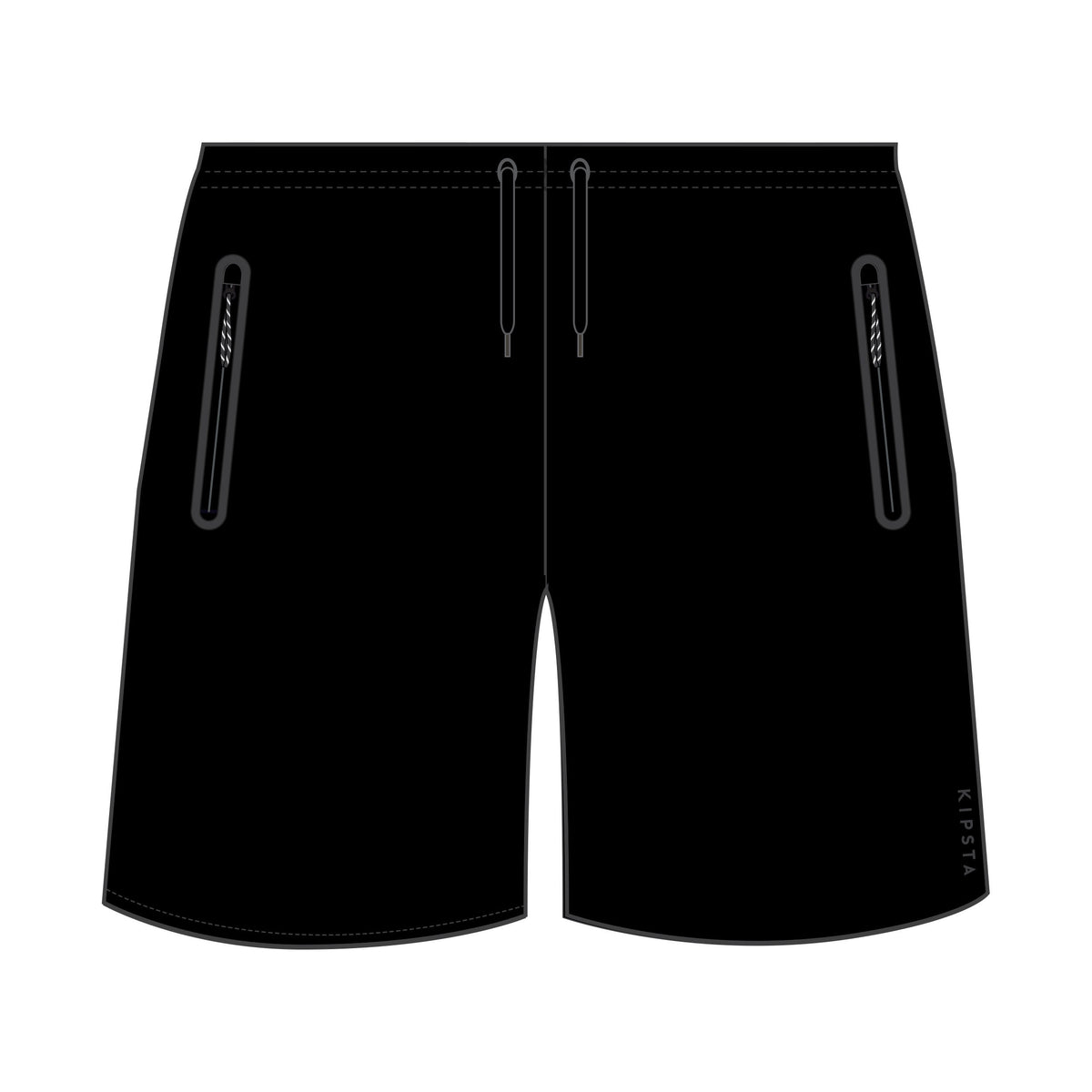 short VIRALTO ZIP BLACK AD.