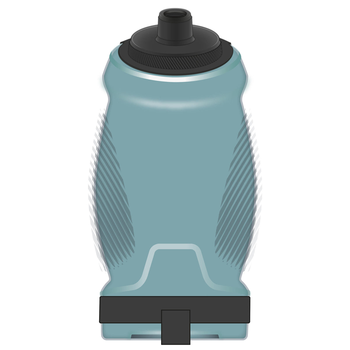HAND WATER BOTTLE . A Strap BLK