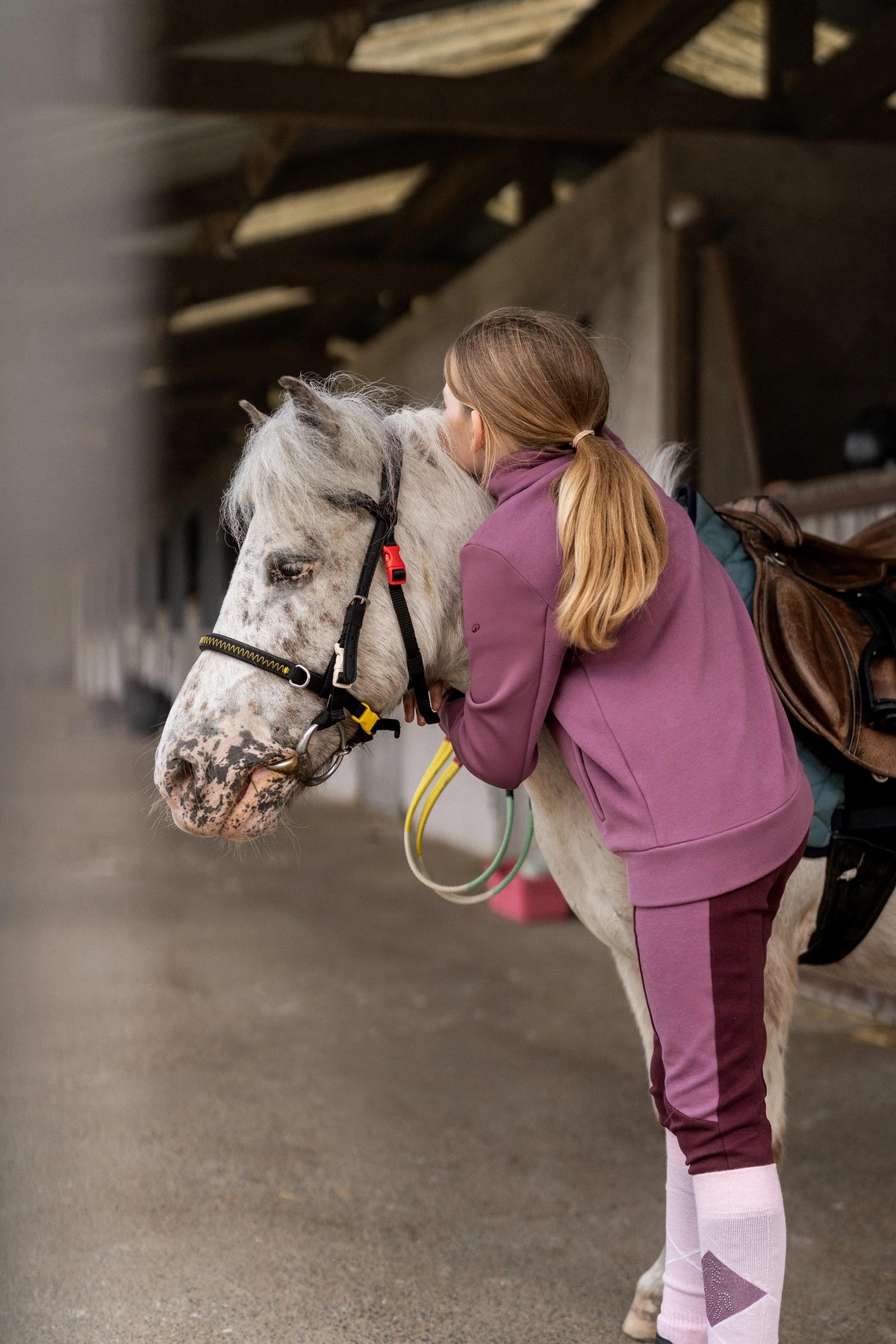 BREECHES MAGIC JR Burgundy purple