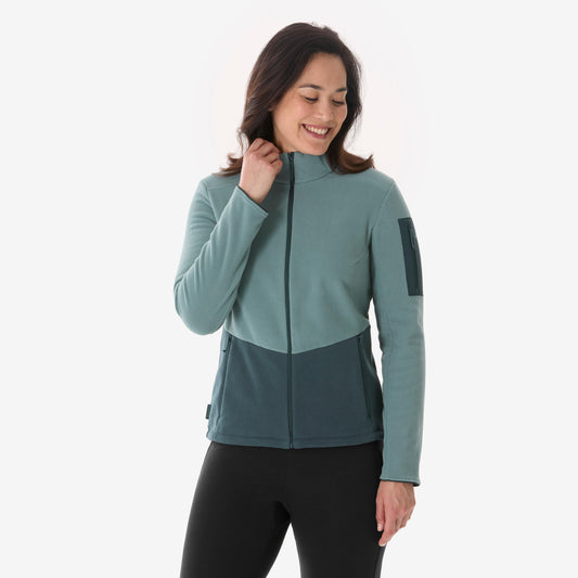 FLEECE FULL ZIP MH 500 W GREEN