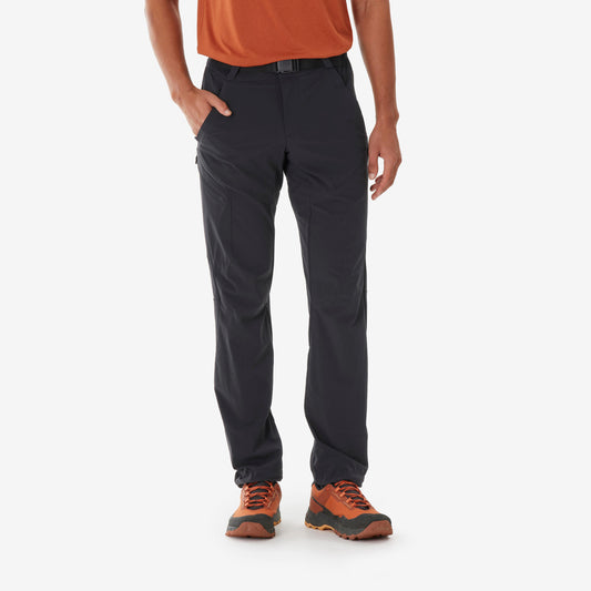 Men's Hiking Trousers, MH500 - Black