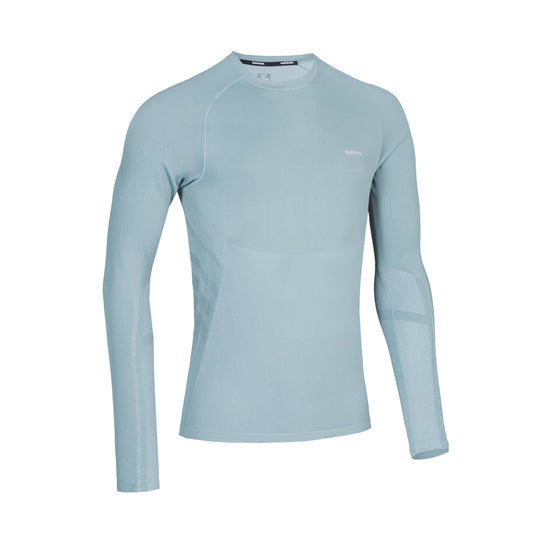LS TS FLOW SEAMLESS REG GREY J19A
