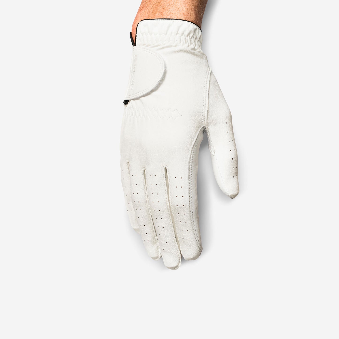 Men's golf glove left handed, 500 white