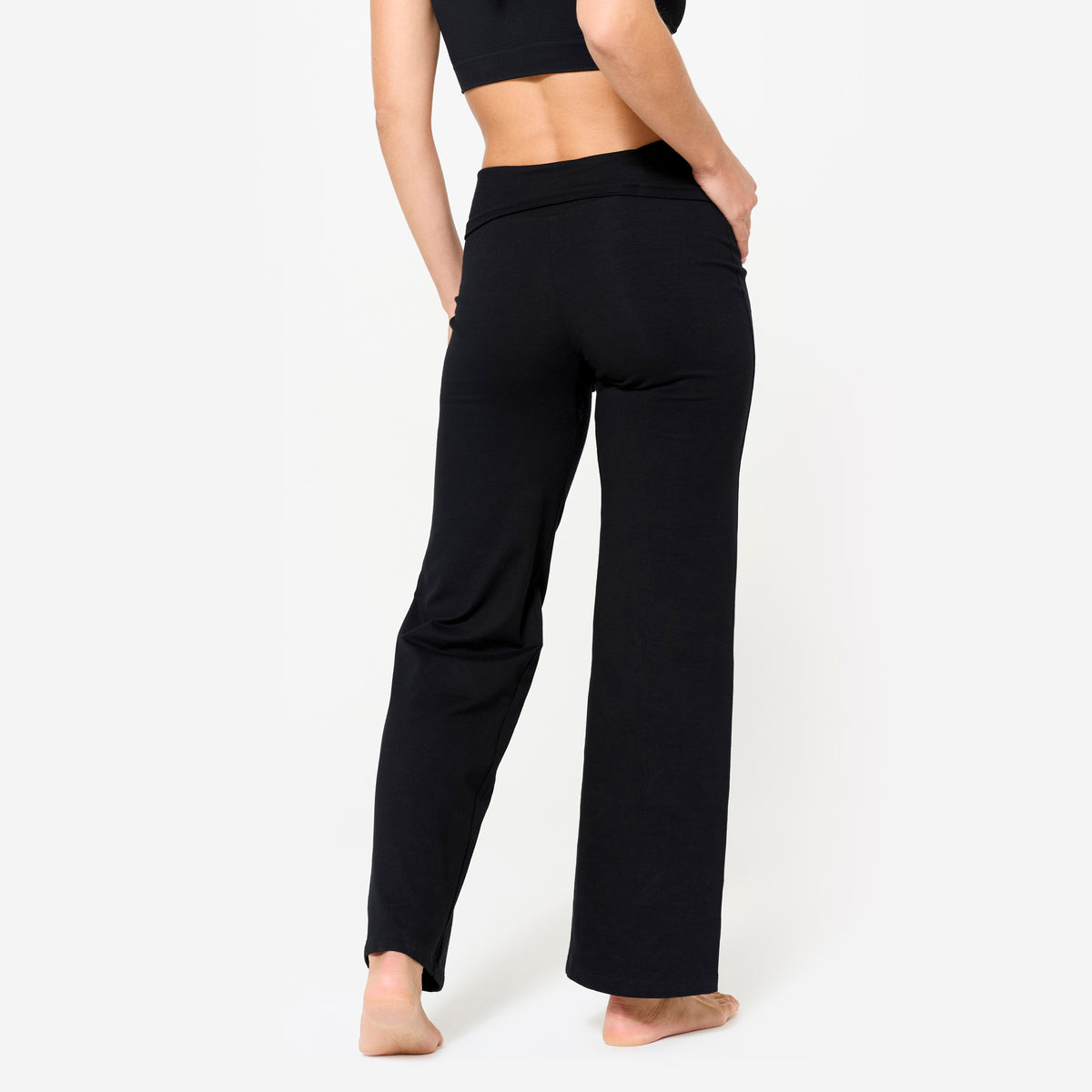 Y/P S PANT 500 BLACK