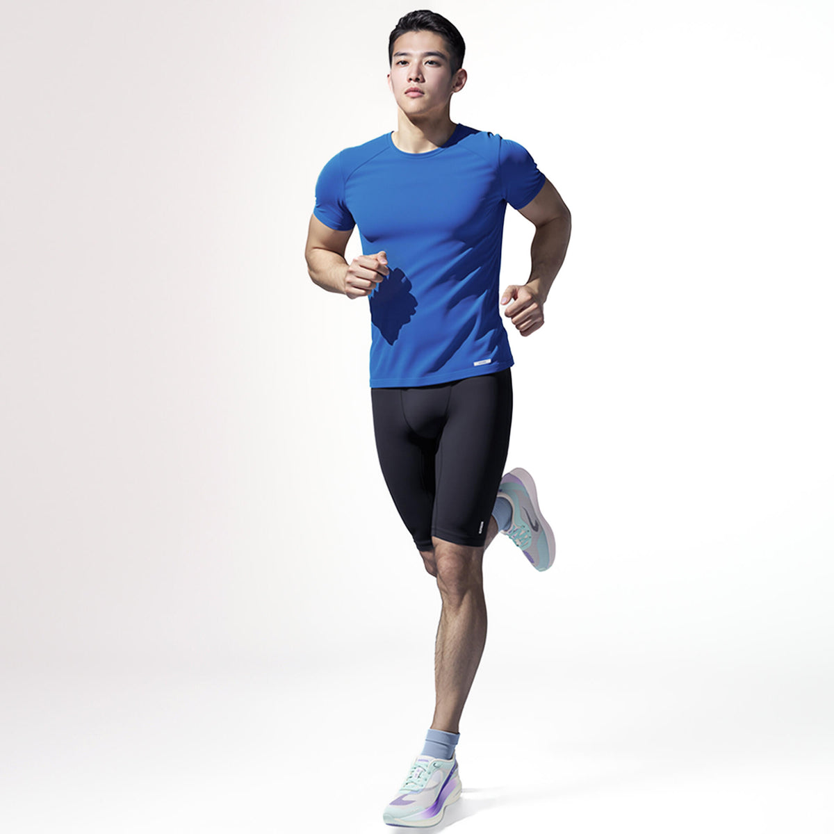 KIPRUN SHORT TIGHT BLACK
