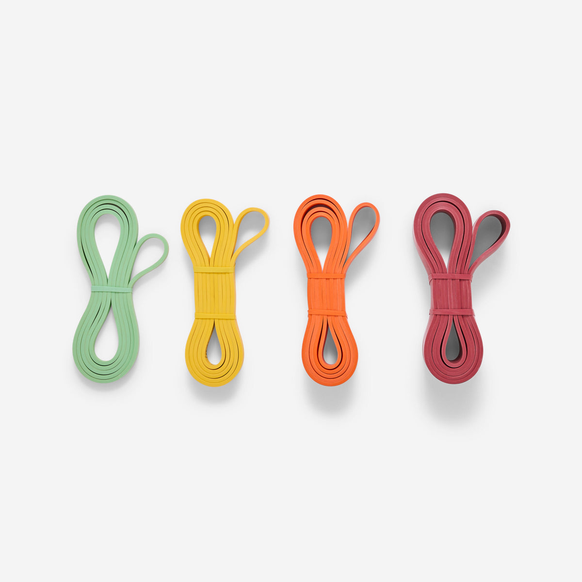 Resistance Band x4 10 20 30 40 kg