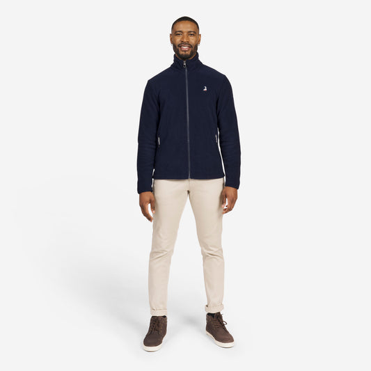 Fleece Sailing 100 H navy blue graph