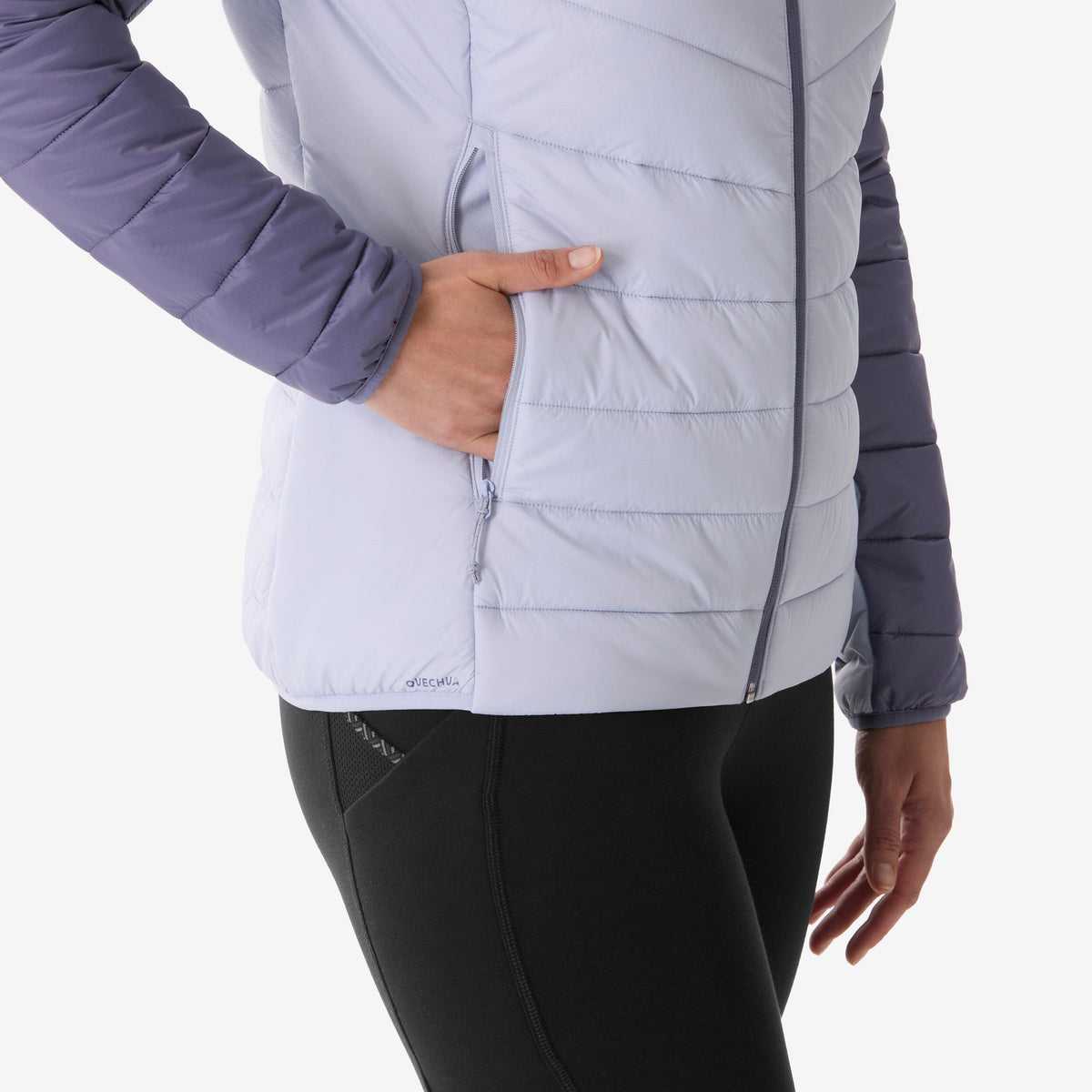 PADDED JACKET MH500 PURPLE LIGHT W