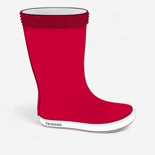 Bottes 100 JR Rouge 25