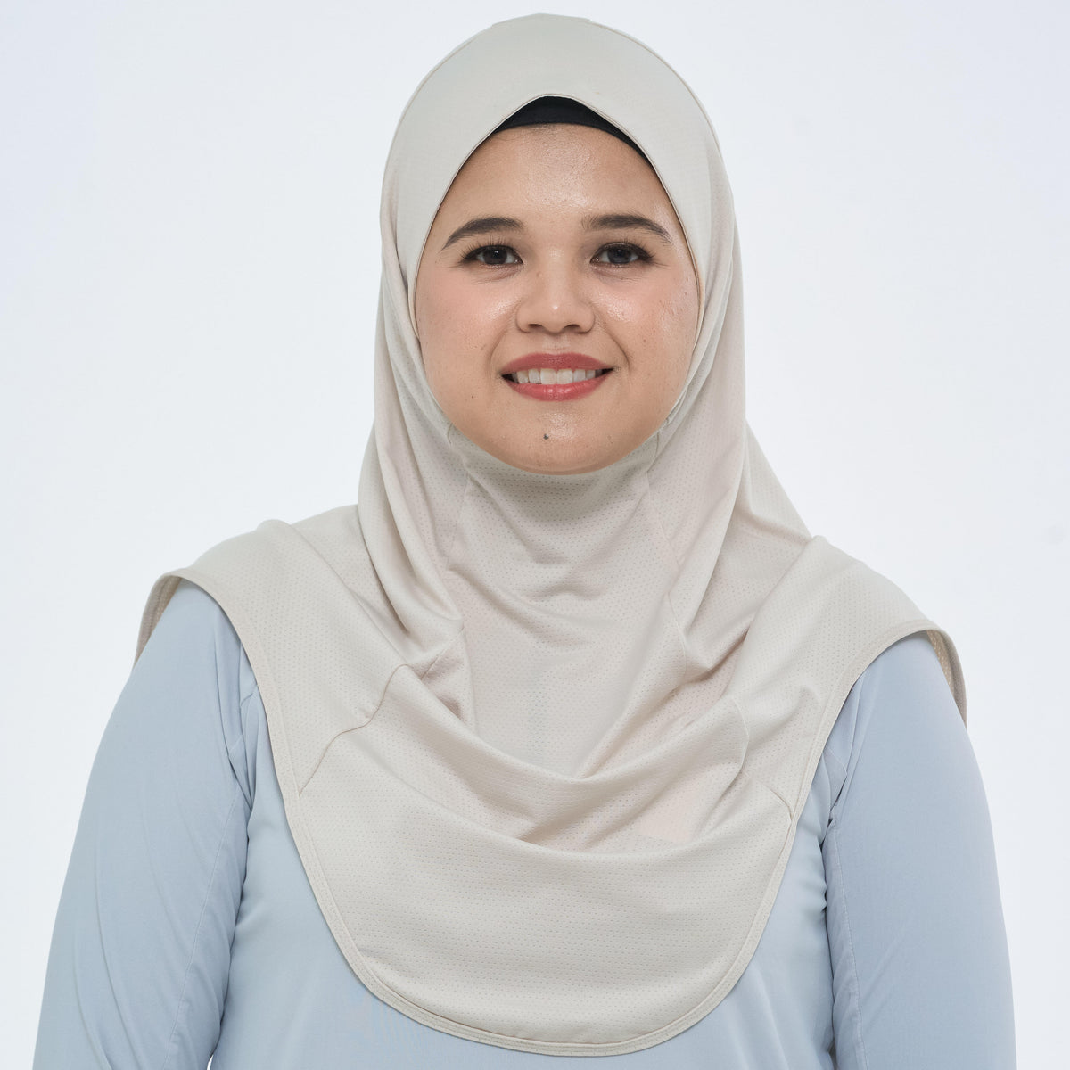RUNNING HIJAB V2 BEIGE
