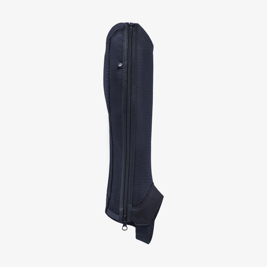 Kids' Horse Riding Mesh Half Chaps 100 - Navy