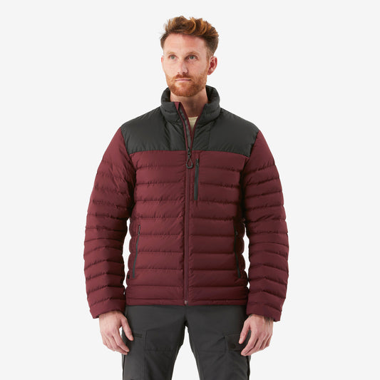 Men's Hiking Down Jacket -10°C MH500 - Brown