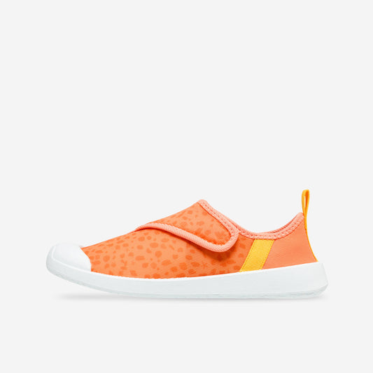Kids' water shoes with rip-tab - Aquashoes 120 apricot