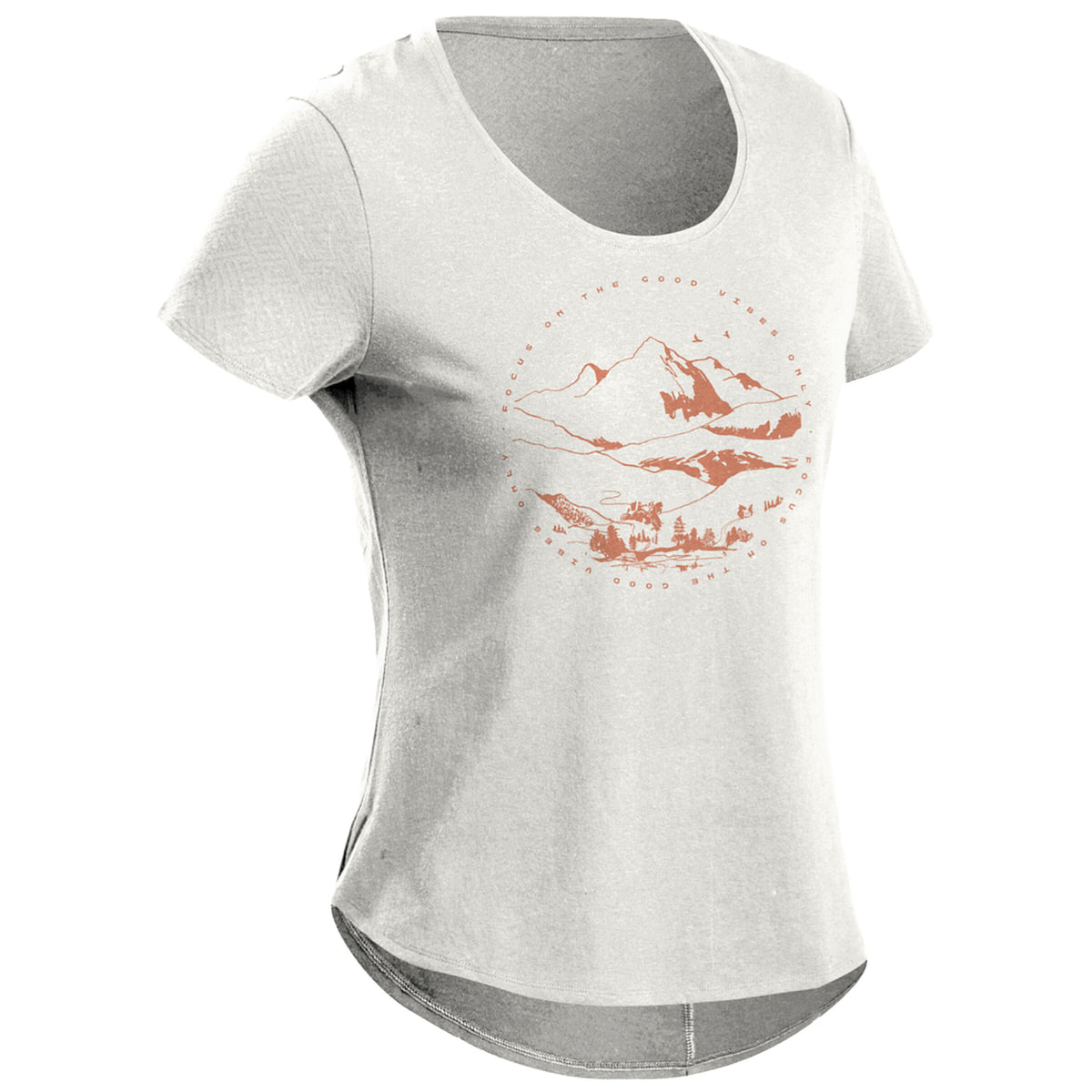 Tee Shirt NH500 W WHITE