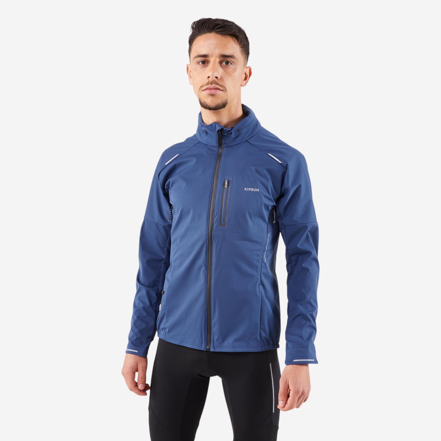KIPRUN Run 900 Warm Regul Men's Long-Sleeved Running Jacket - Blue