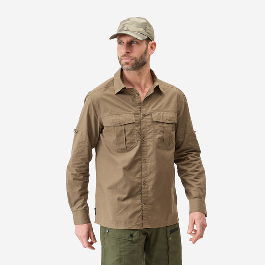 LIGHT SHIRT HEMP 500 BROWN