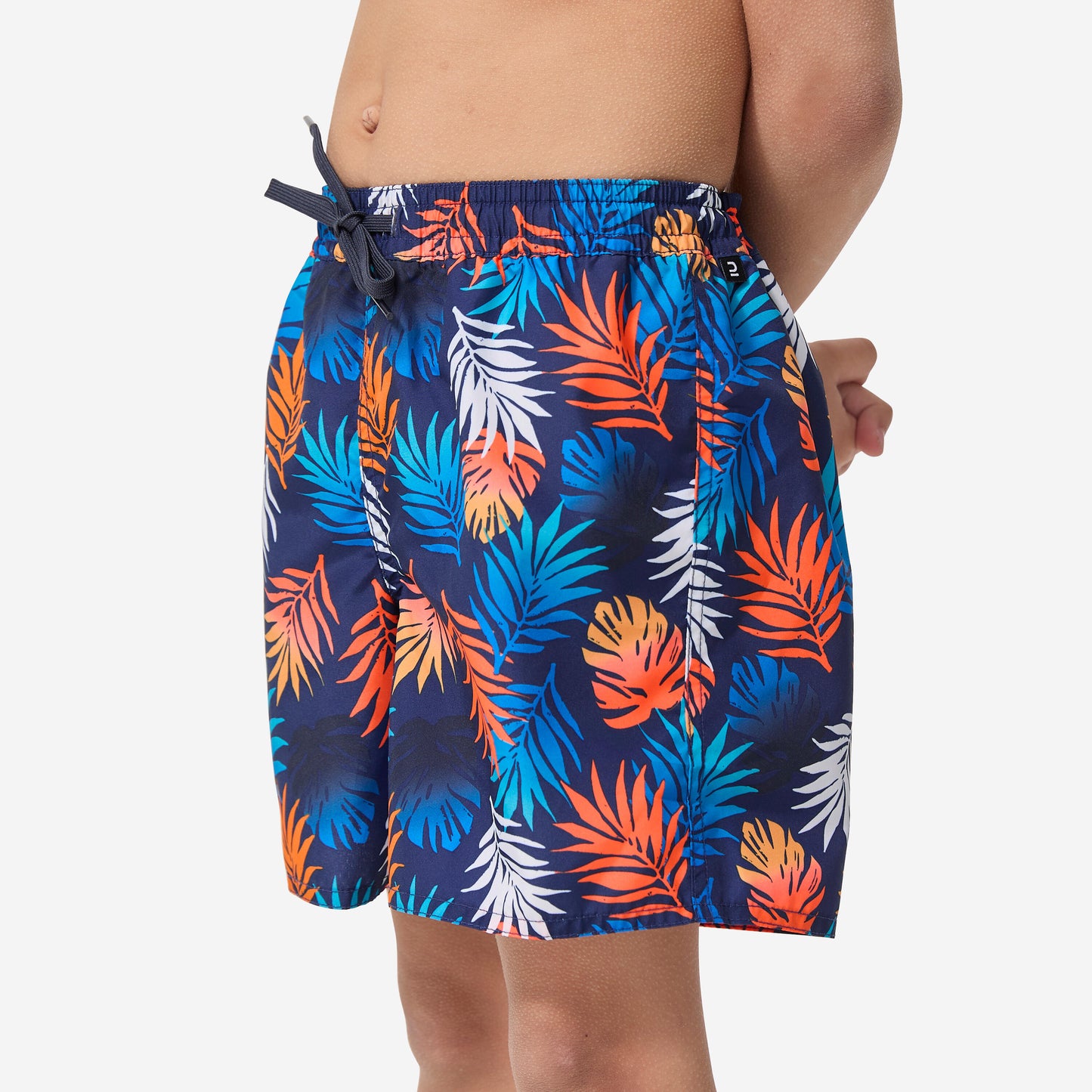 Boys' swim shorts -100 shadow red