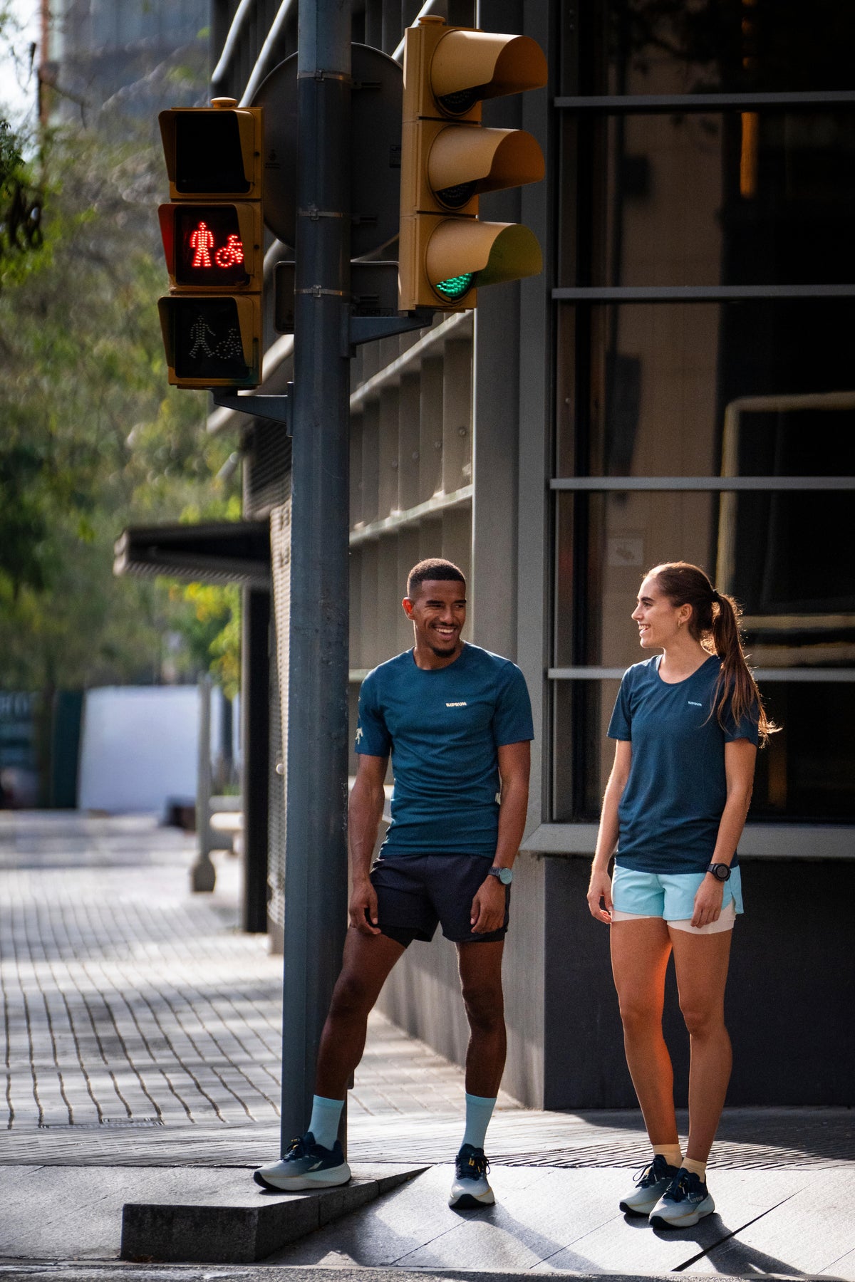 SHORT 2in1 RUN 500 M DARK BLUE G17C