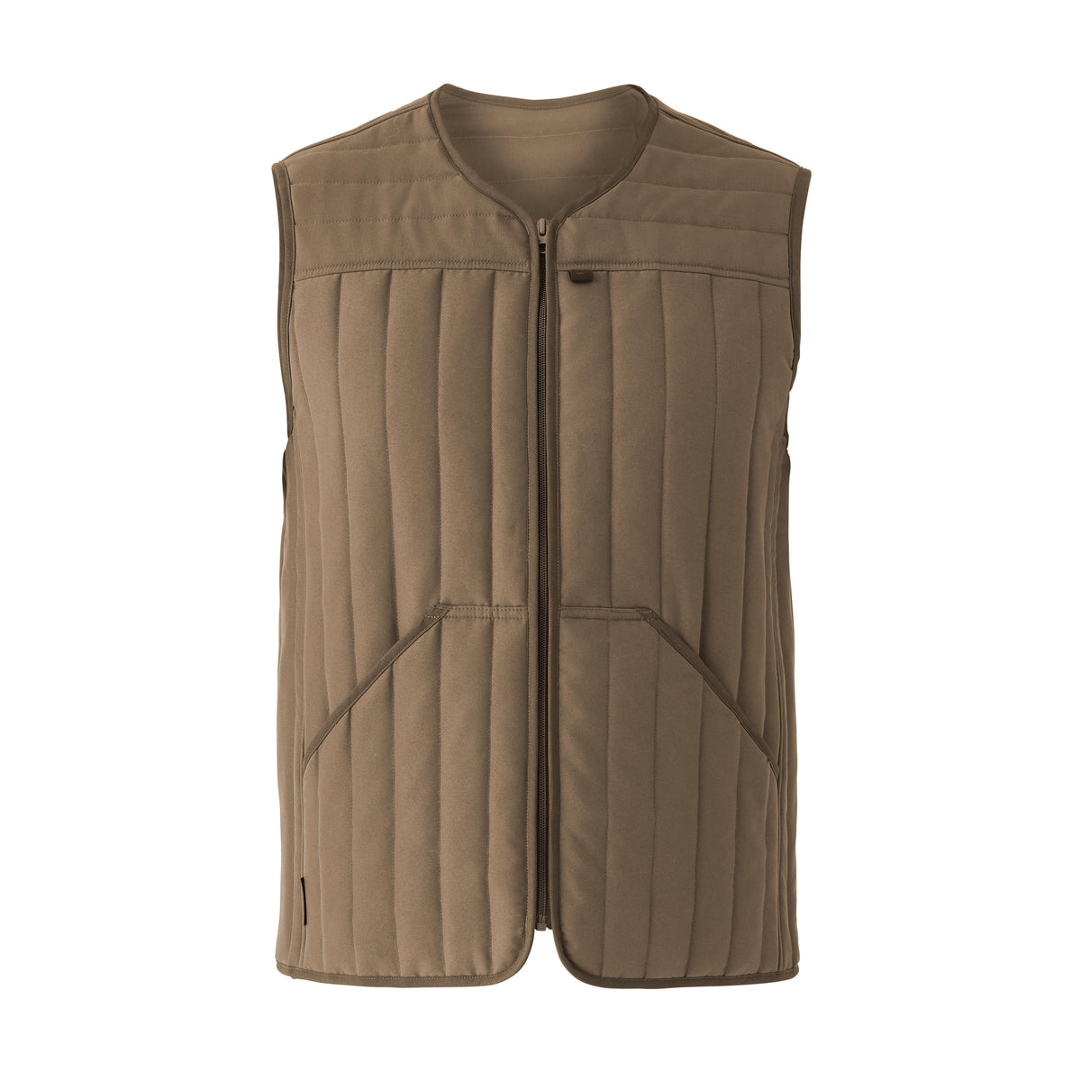 PADDED VEST 100 BEIGE