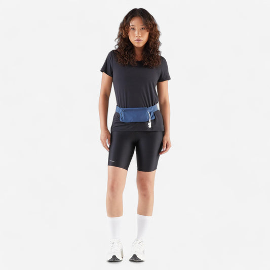 KIPRUN Basique 2 Unisex smartphone running belt - Blue whale