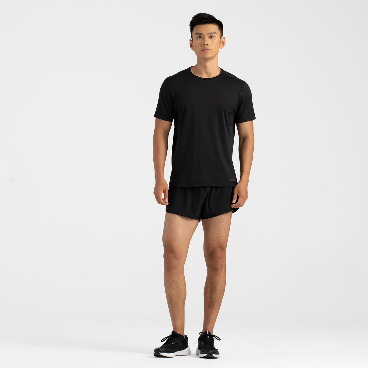 TSHIRT RUN DRY M BLACK