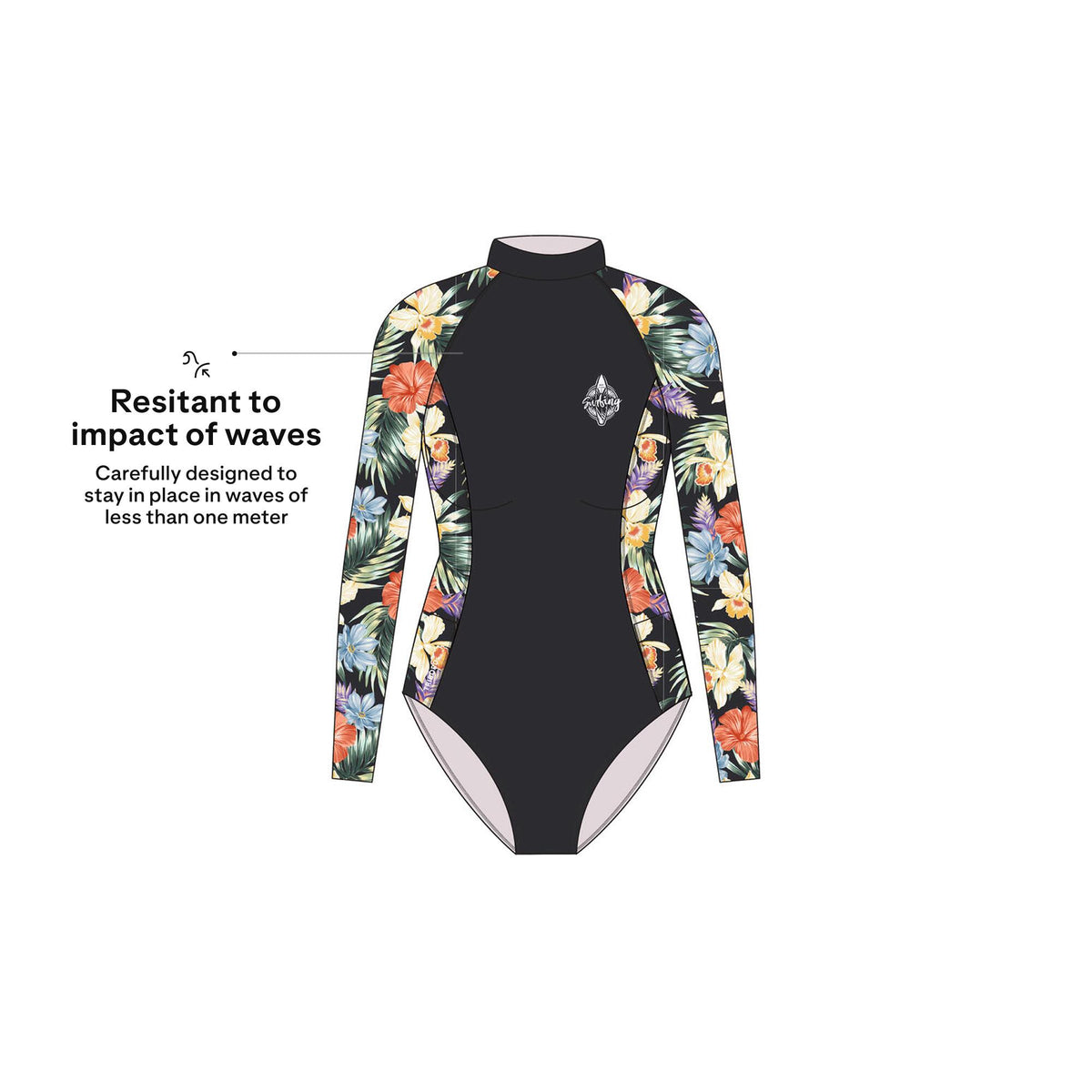 CN JANE 1P TROPIC BLACK