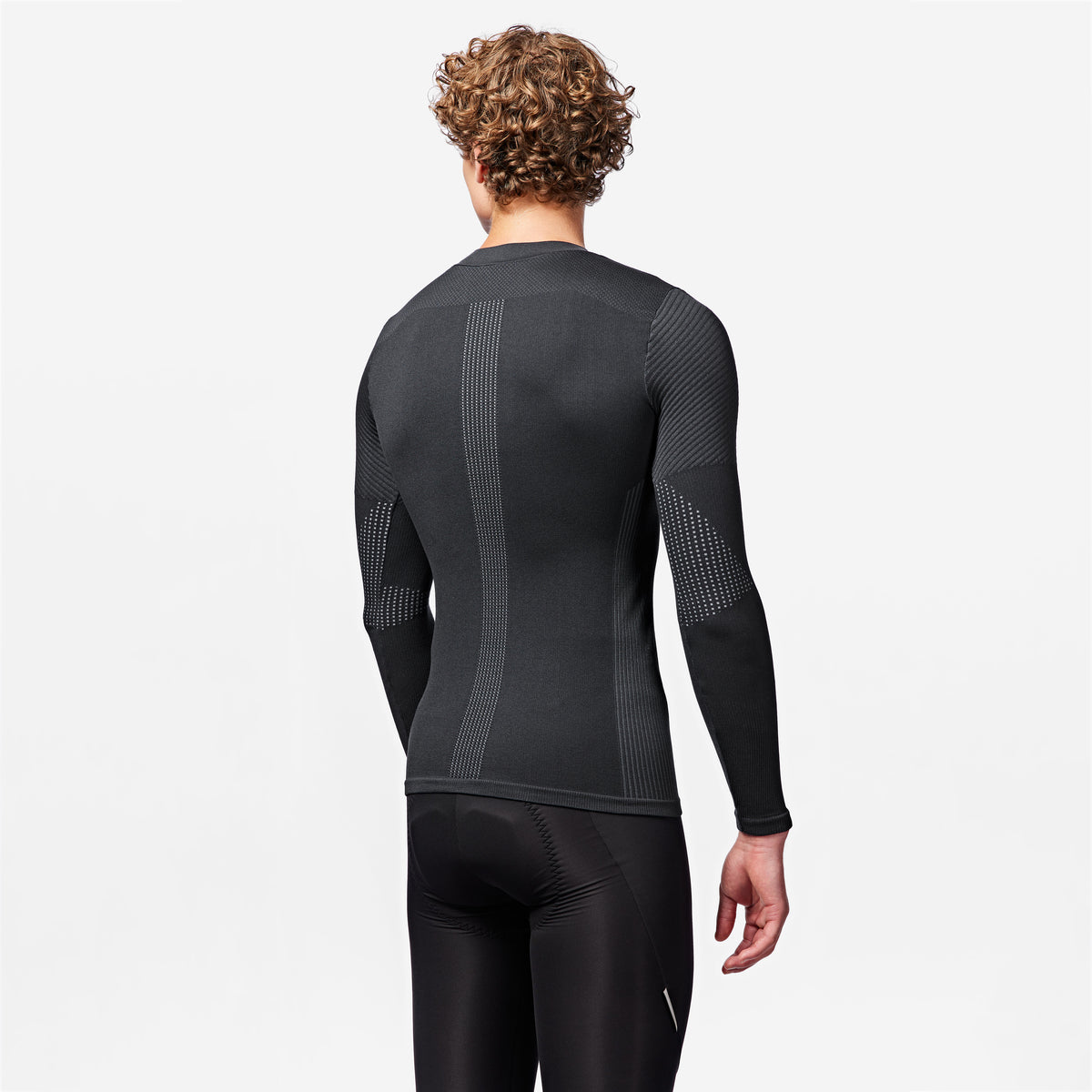 LS BASE LAYE GREY RACE