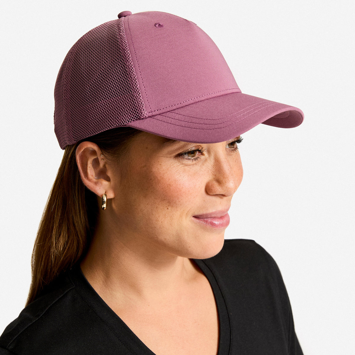 Fitness Cap Trucker Purple