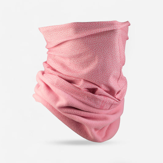 Adult ski neck warmer - HUG 500 - Pink