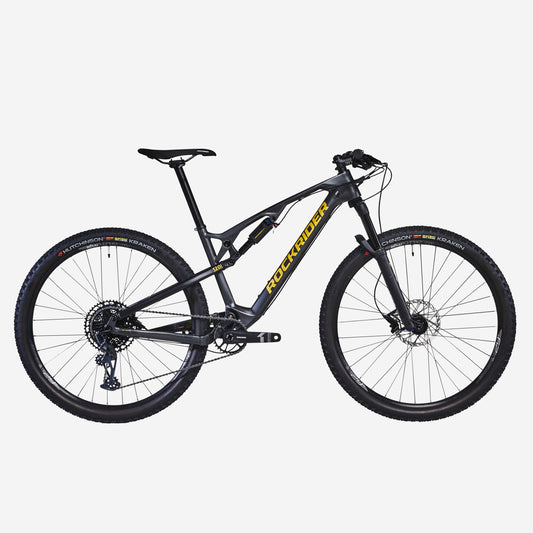 29 inch Full Suspension Carbon Mountain Bike XC 500 - Grey