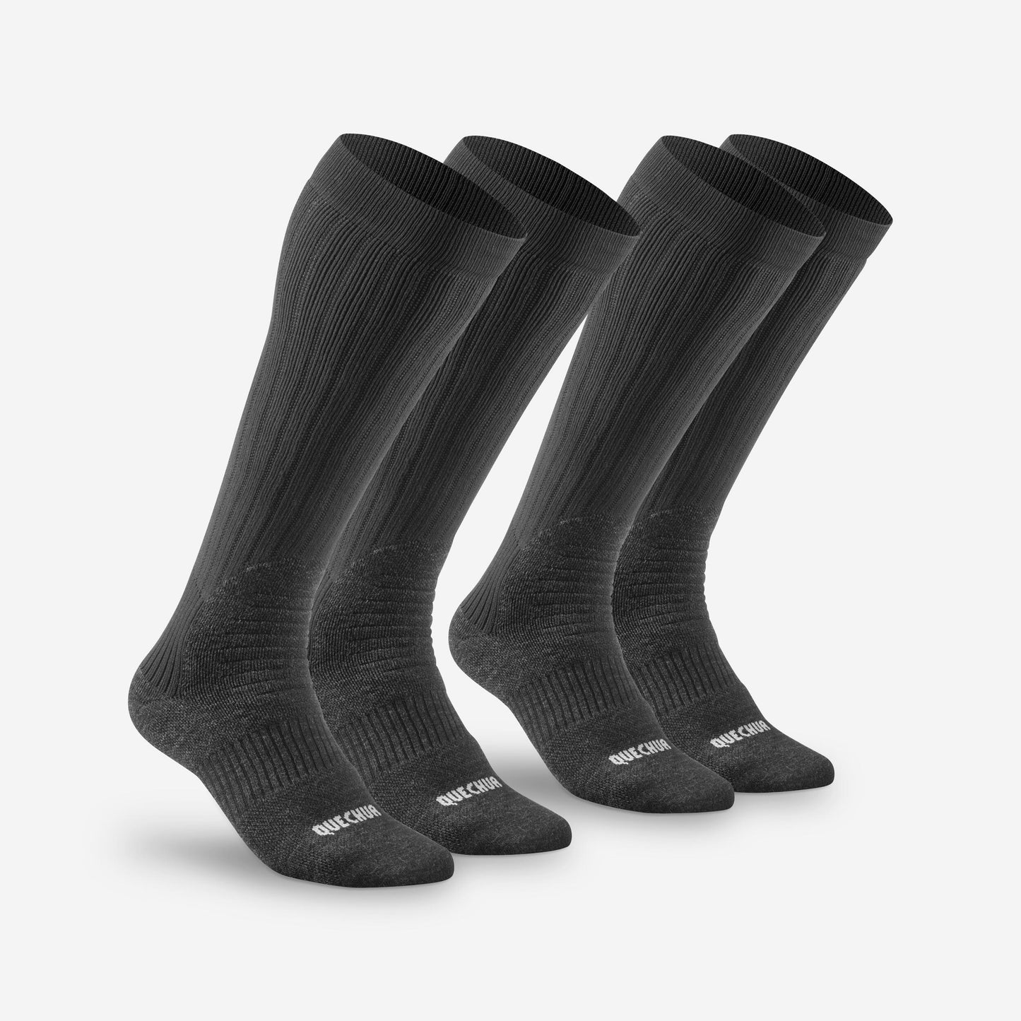 Warm hiking socks, SH100 High - Black