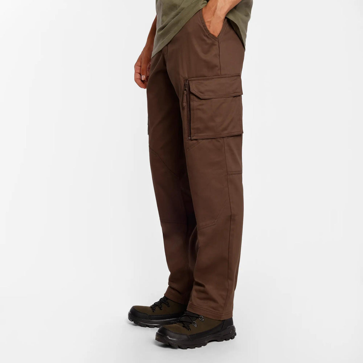 TROUSERS 520  BROWN