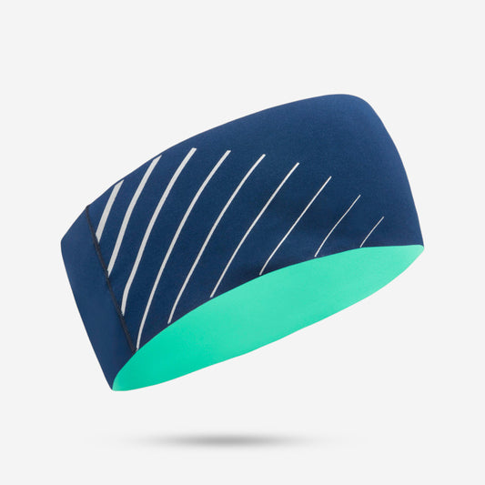 Children's Running Breathable Headband - Kiprun Dry+ - Blue/Green