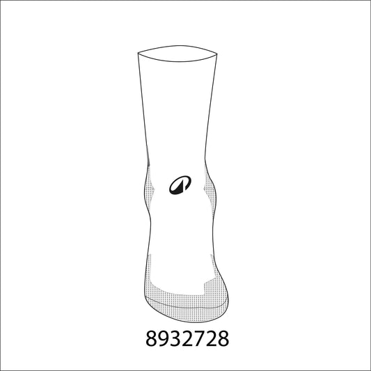 VIRALTO II MID GRIP SOCKS JR WHITE