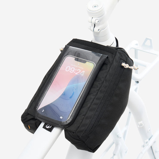 2x1L Smartphone Bike Frame Bag, ACTV 100 - Black