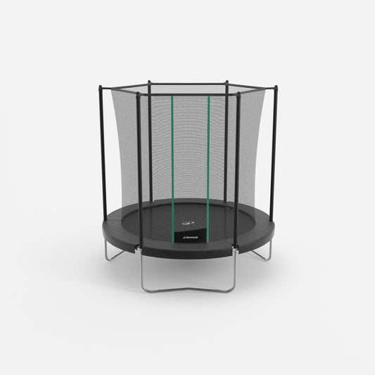 Trampoline 240 with Netting - Tool-Free Design