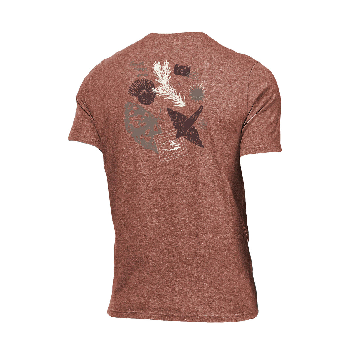 T-shirt SS NH100 SEPIA BROWN
