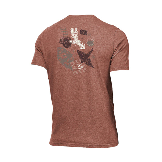 T-shirt SS NH100 SEPIA BROWN