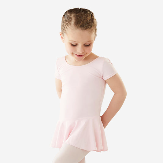 Girls' Ballet Skirted Leotard - Light Pink