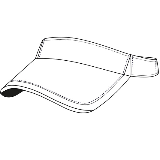 TV 100 WHITE BLACK VISOR S56