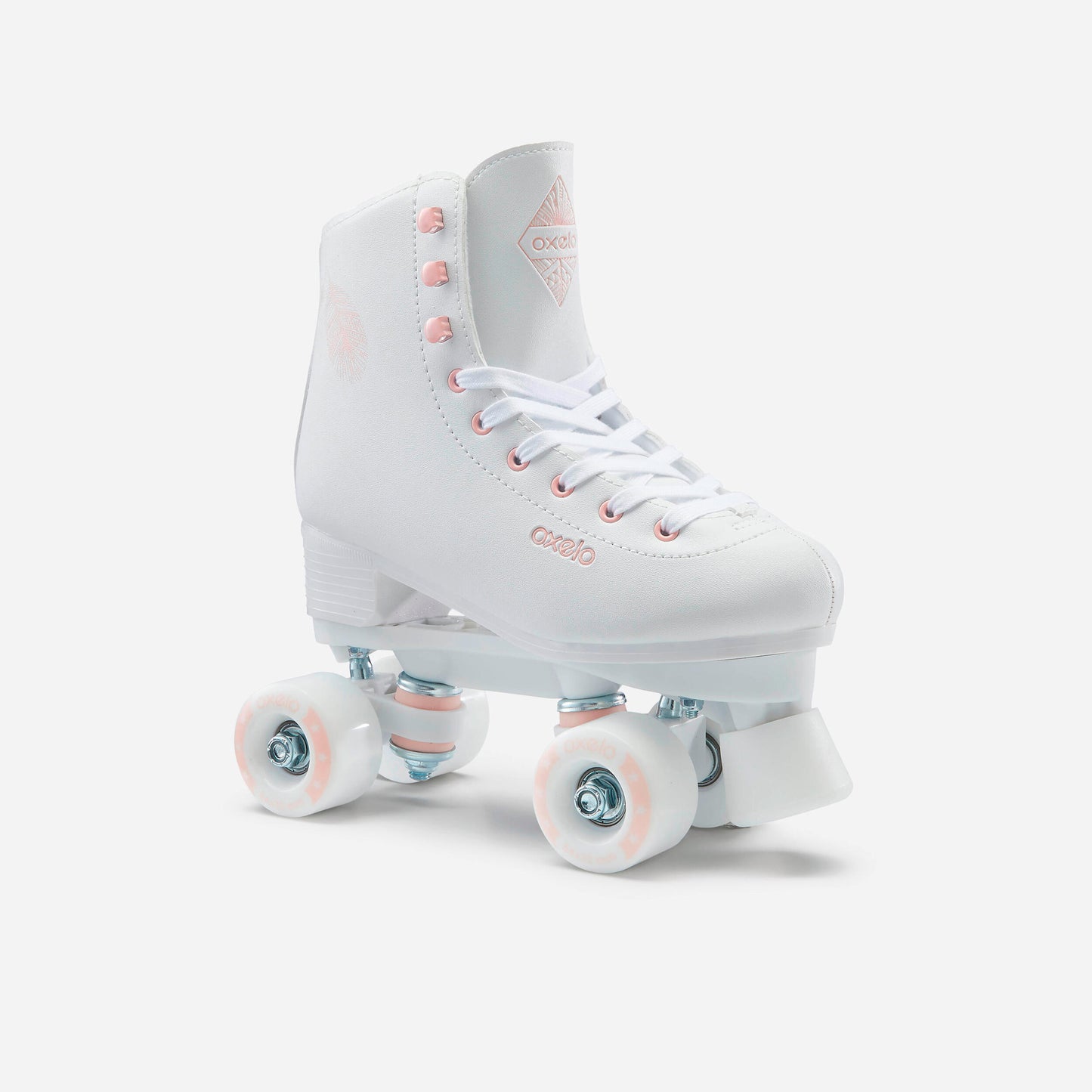 Kid's & Adult Roller Skates White - 100 Series